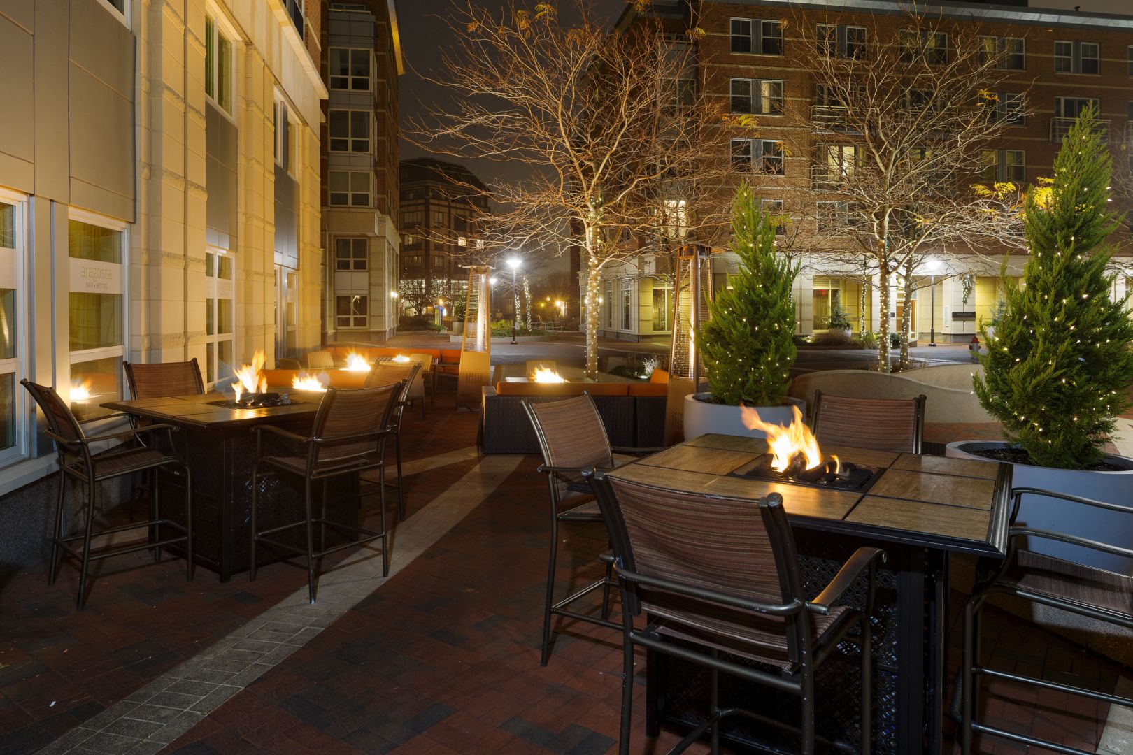 battery wharf fire pits